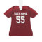 Red and Black Football Jersey