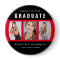 Red and Black Graduation Photo Collage Custom