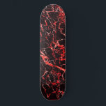 Red and Black Marble, Skateboard Deck<br><div class="desc">Red and Black Marble</div>