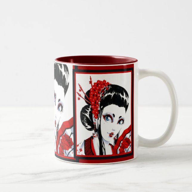Red and Black Mug (Right)