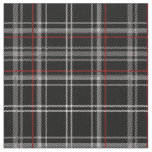Red and Black Plaid Buffalo Check Pattern Fabric