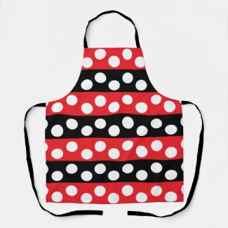 Red and Black Polka Dot 