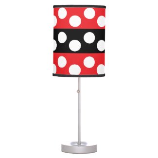 Red and Black Polka Dot 