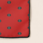 Red and Black Polka Dots Scarf<br><div class="desc">Long Scarf. Featured in a red and black polka dot pattern. Made with high resolution vector and/or digital graphics for a professional print. NOTE: (THIS IS A PRINT. All zazzle product designs are "prints" unless otherwise stated under "About This Product" area) The design will be printed EXACTLY like you see...</div>