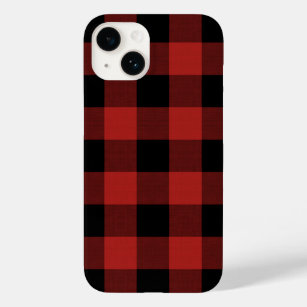 Checkered (Tan & White Pattern) iPhone Wallet Case by LXLBX8