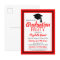 Red and Black School Colors Grad Party