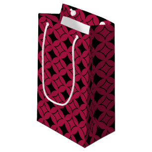 Red and black shippo small gift bag