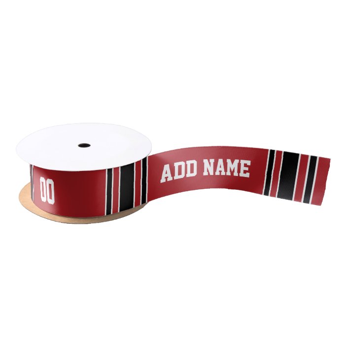 personalized satin ribbon