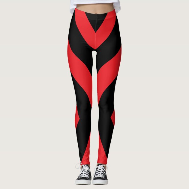 Womens black pants hot sale with red stripe