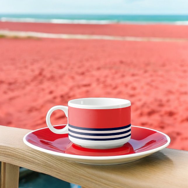 Red and Black Stripes Bowl (Chili Bowl)