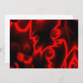 red and black swirl digital design (Front/Back)