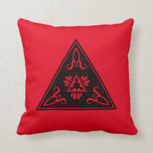 Red and Black Tribal Pyramid!