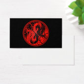 Red and Black Yin Yang Phoenix (Desk)
