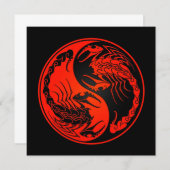 Red and Black Yin Yang Scorpions (Front/Back)