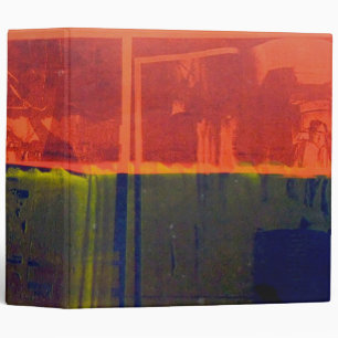 Red and Blue Binder
