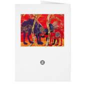 Red and Blue Camels Cards (Back)