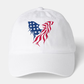 Red and Blue Eagle  Hat