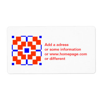 Red and Blue, its Saxonian Label