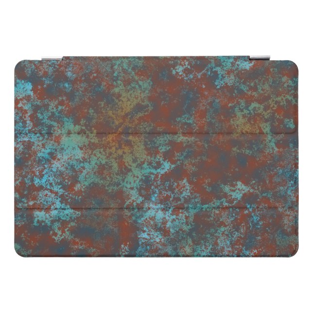 Red and Blue marble abstract iPad Pro Cover (Horizontal)