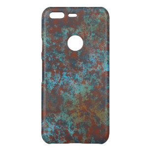 Red and Blue marble abstract Uncommon Google Pixel Case