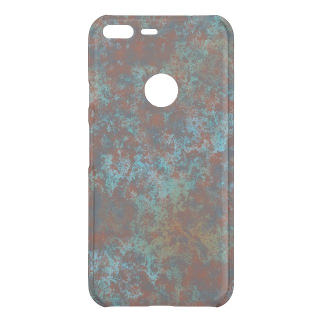 Red and Blue marble abstract Uncommon Google Pixel XL Case (Back)