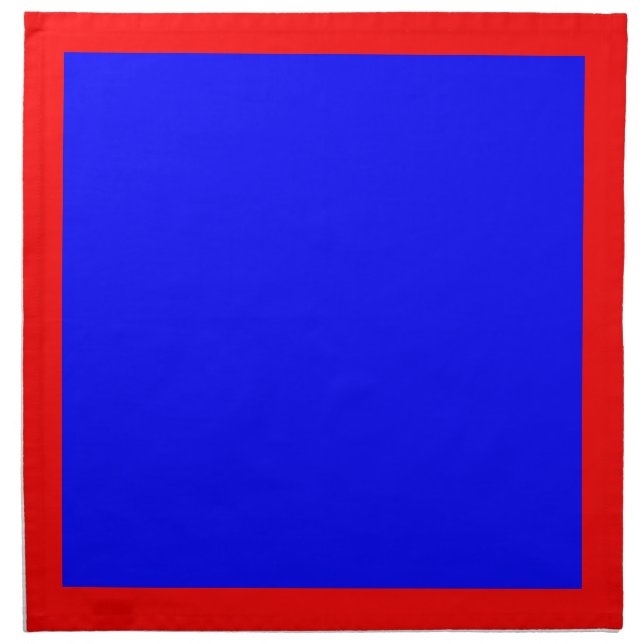 Red and Blue Napkins (Front)