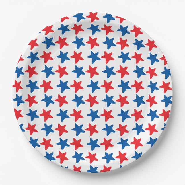 Red and Blue Stars | 4th of July