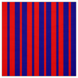 Red and Blue Stripes Design  Fabric