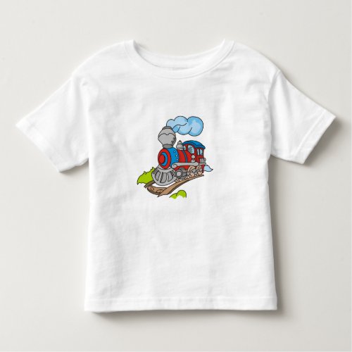 Red and Blue Train Tshirts and Gifts