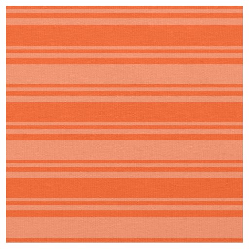 Red and Coral Lined Pattern Fabric