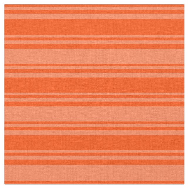 Red and Coral Lined Pattern Fabric (Close Up)