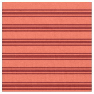 Red and Dark Red Lined/Striped Pattern Fabric