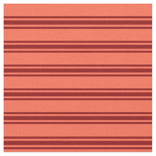 Red and Dark Red Lined/Striped Pattern Fabric