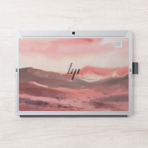 Red and Dramatic Cloud HP Elite Book HP Laptop Skin
