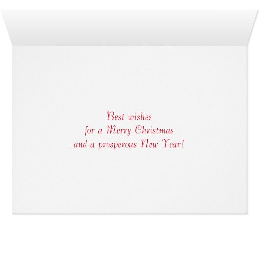 Red and Gold Badge with Balls Marry Christmas (Inside Horizontal (Bottom))