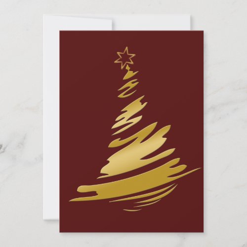 red and gold Business Holiday Greetings
