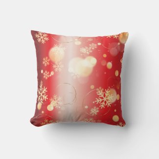 Red And Gold Christmas Winter Wonderland 