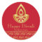 Red and Gold Diwali Party Favor