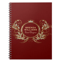 Red And Gold Faux Glitter Girly Floral Frame Not