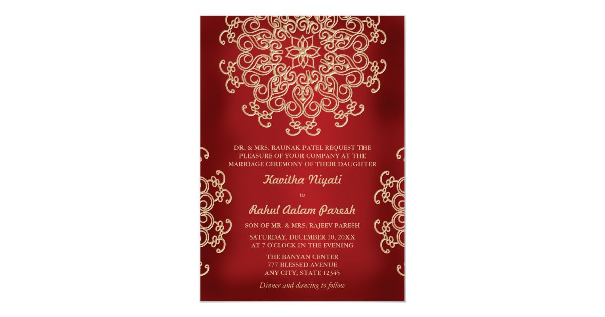 Wedding Invitations Wordings For Indian Weddings 6