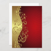 Red and Gold Multipurpose Invite (Front/Back)