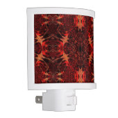 Red and Gold Pattern Night Light (Right)