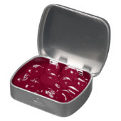 Red and Gold Prince Baby Shower Candy Candy Tin (Opened)