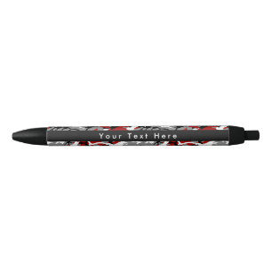 Red and Gray Camo, Camouflage, Military, Army Pen