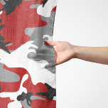 Red and Gray Camouflage, Military, Army Scarf<br><div class="desc">Elegant,  stylish and sophisticated camouflage pattern in red and gray color. Modern and trendy gift,  perfect for the military lover in your life.</div>