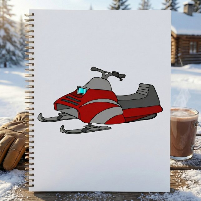 Red and Gray Snowmobile Planner (Creator Uploaded)