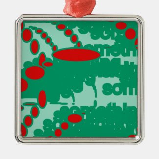 red and green 1123 abstract art
