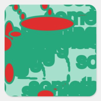 red and green 1123 abstract art