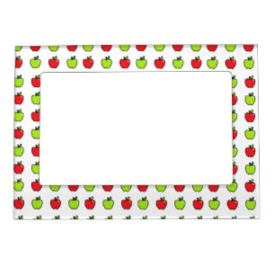 Red and Green Apples Magnetic Frame