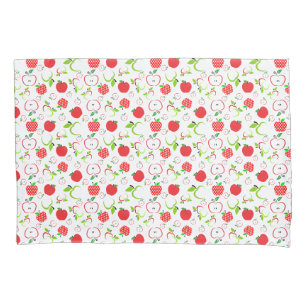 Red and Green Apples Pillow Case